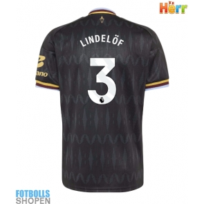 Billiga Aston Villa Victor Lindelof #3 Bortatröja 2026-27 Kortärmad